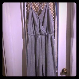 Gray coolox jumpsuit
